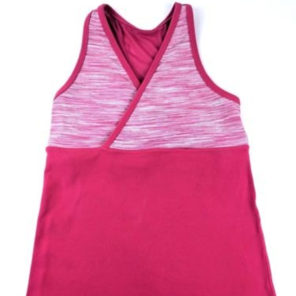Lululemon Women's Cross V Neck Mesh Racerback Tank